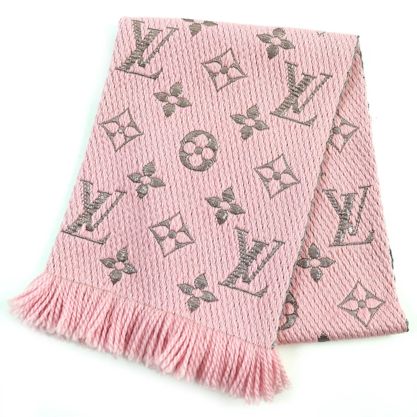 Louis Vuitton Scarf M70466 go Mania Shine Wool Logo 4