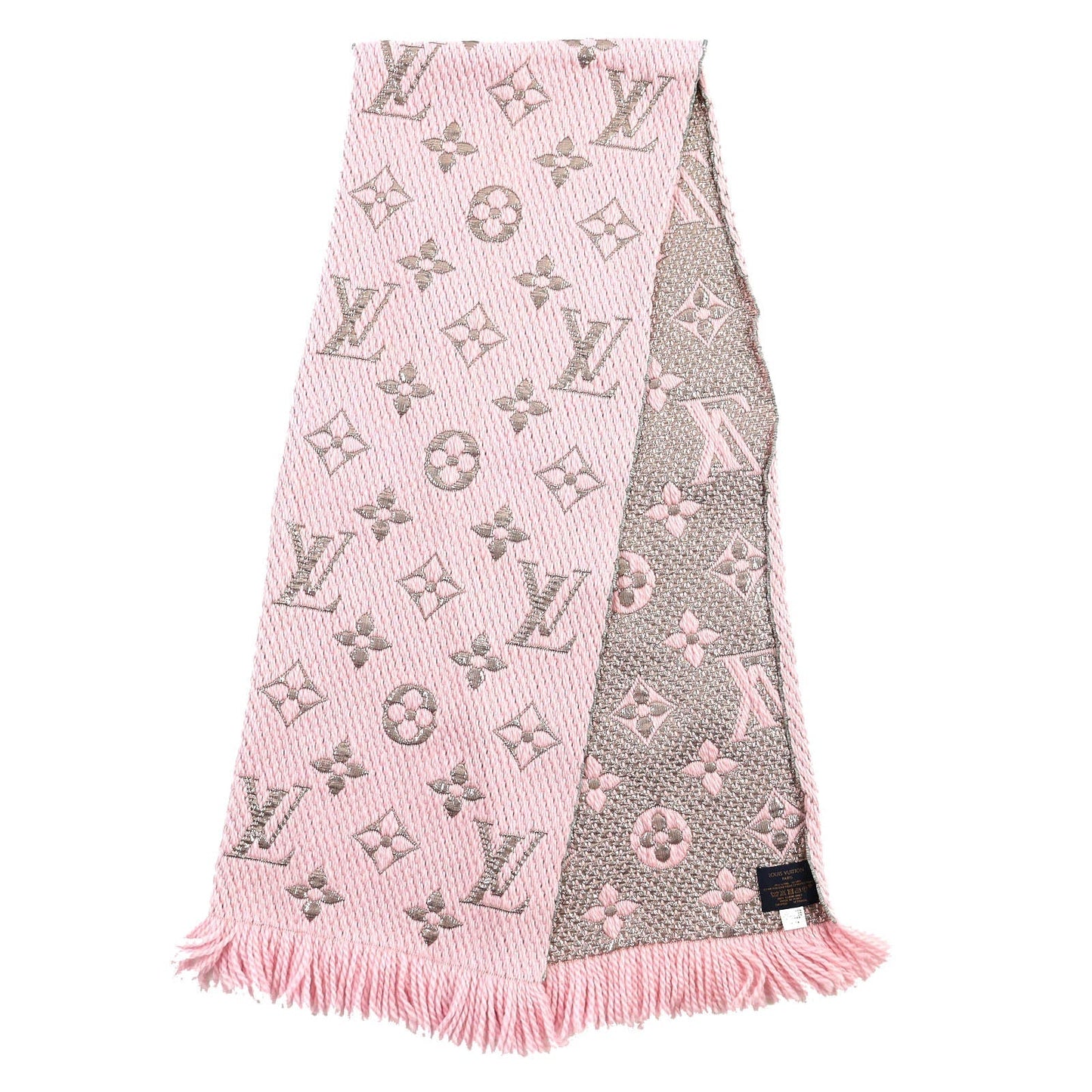 Louis Vuitton Scarf M70466 go Mania Shine Wool Logo 4