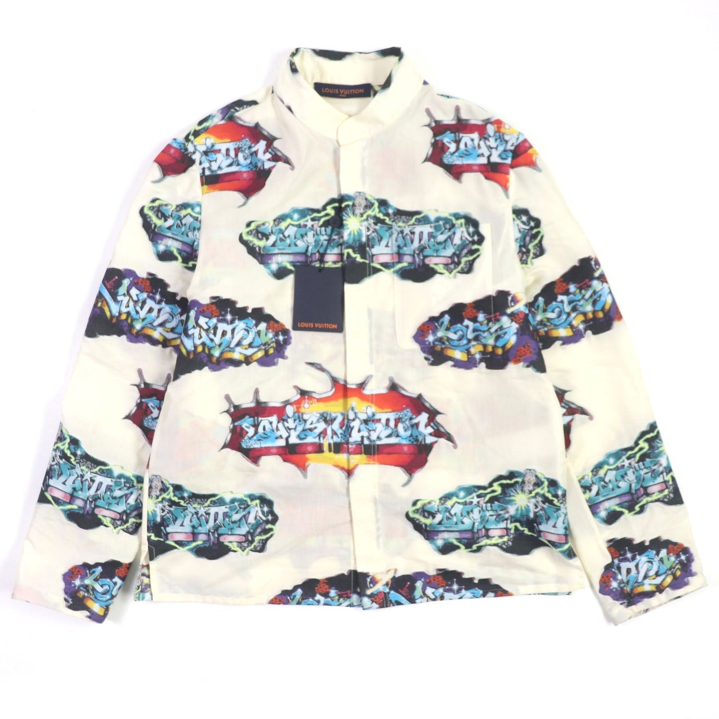 Louis Vuitton Long sleeve shirt HNS09W Cotton Cream Apparel