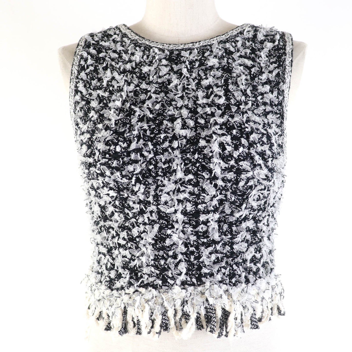 Chanel knit Black Handbag