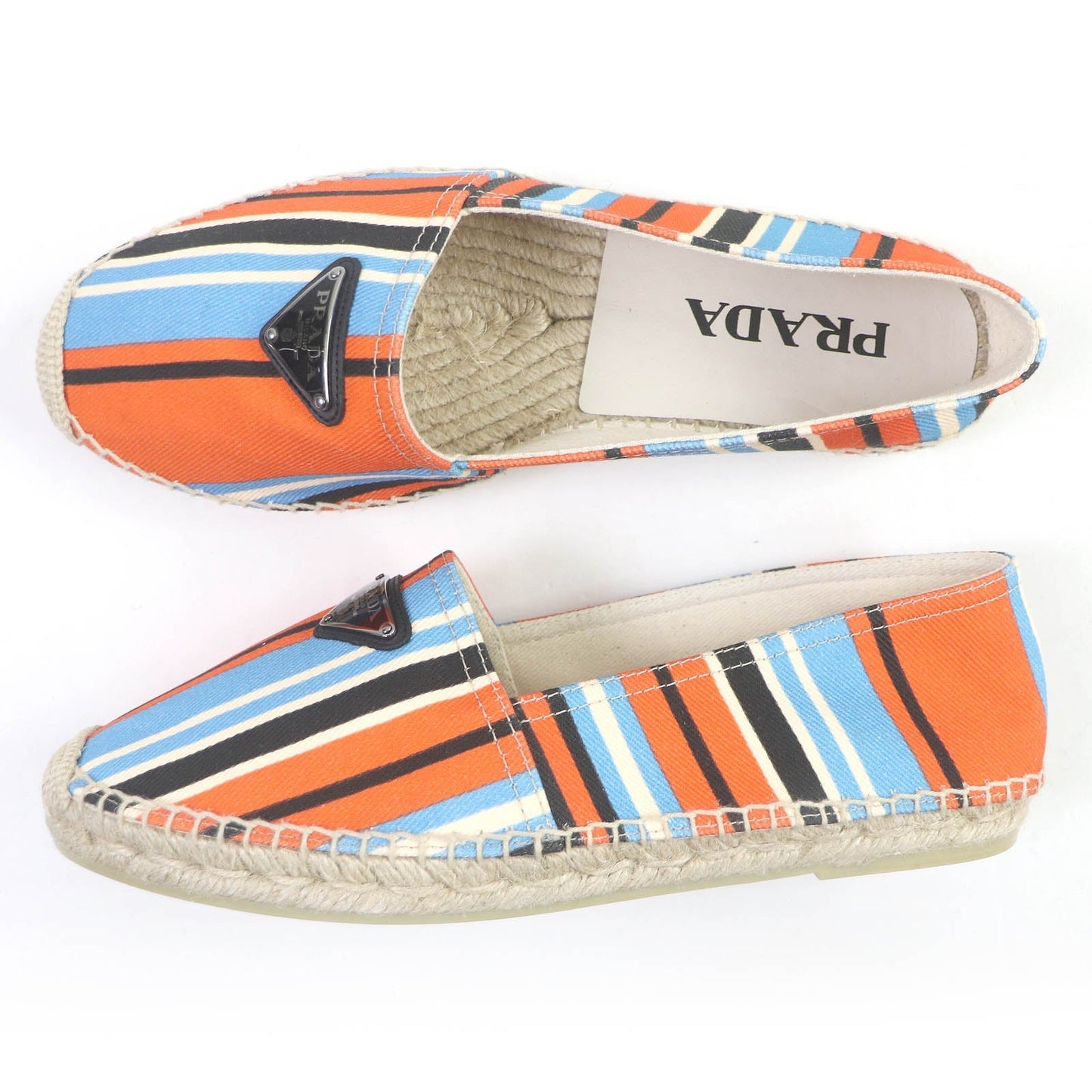 Slip On Main: , Part: Jute Orange Canvas Travel Bag