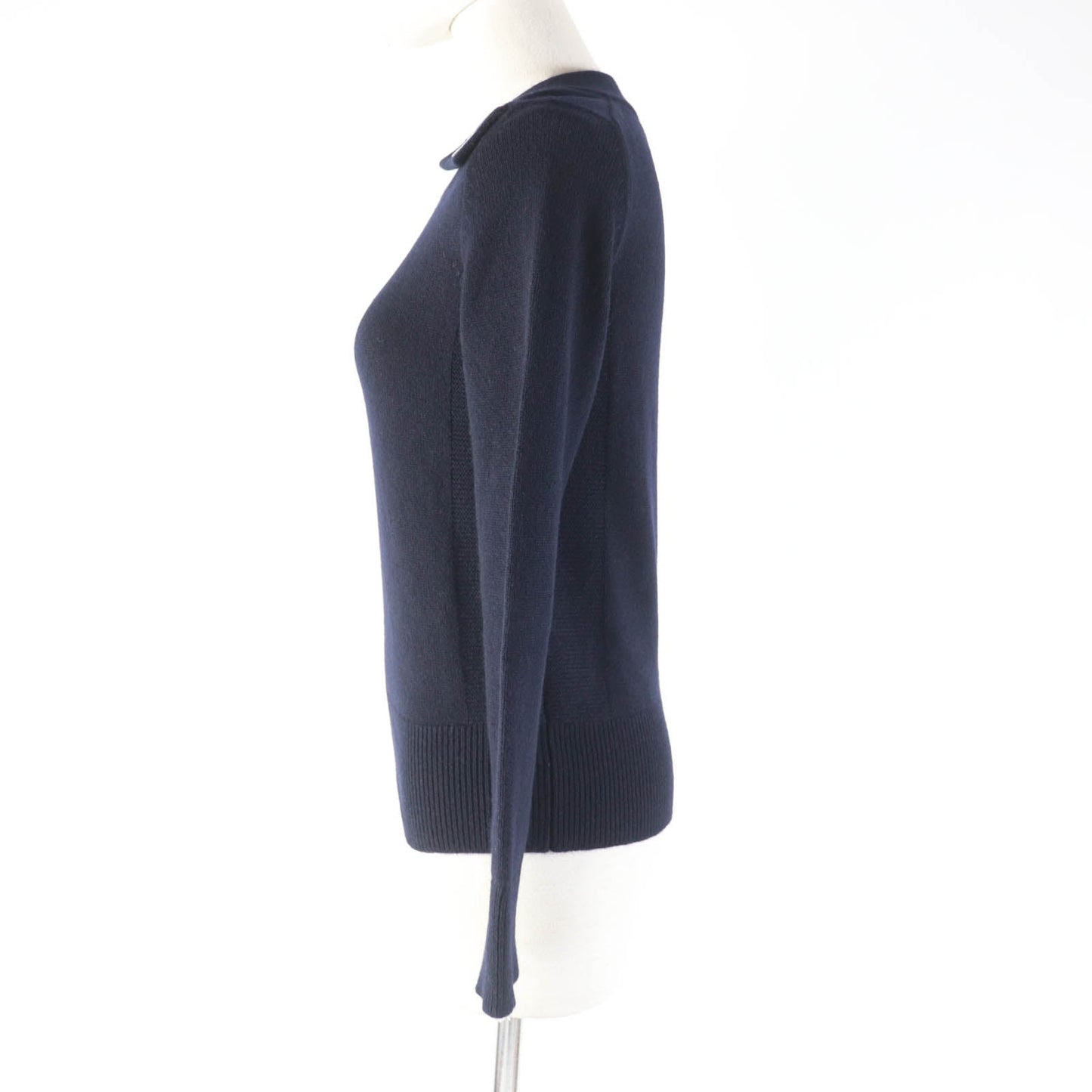 Knit Main: Cashmere Navy Women Handbag Travel Bag