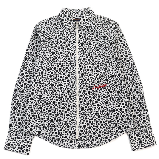 Louis Vuitton Military jacket 1AB6I0 Infinity Dots Cotton Black White Apparel