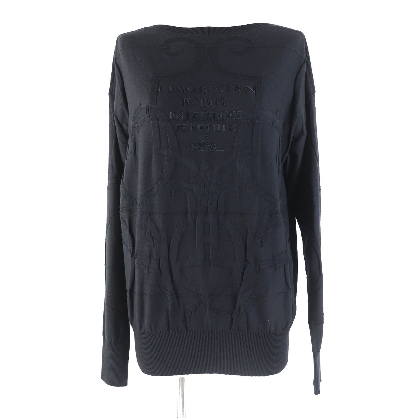 Knit Main: Silk, Main: Cotton, Main: , Nylon Black Travel Bag