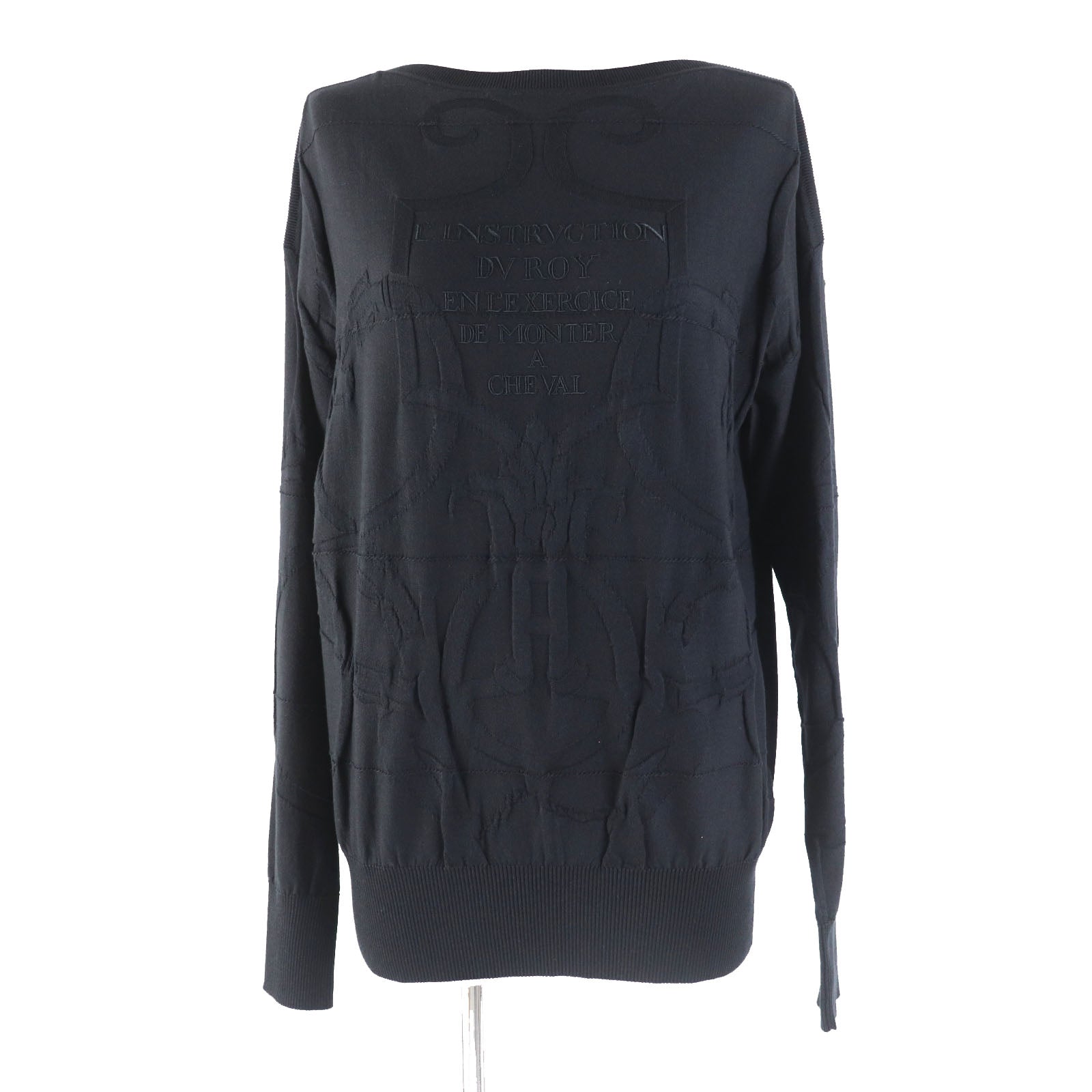 Knit Main: Silk, Main: Cotton, Main: , Nylon Black Travel Bag
