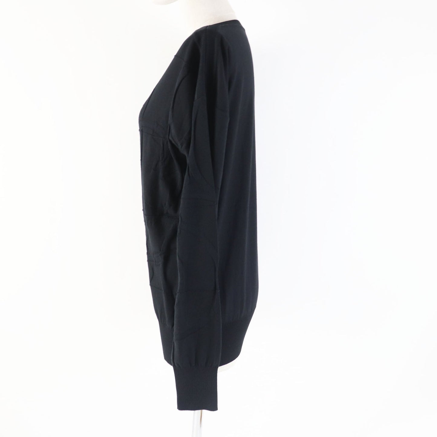 Knit Main: Silk, Main: Cotton, Main: , Nylon Black Travel Bag