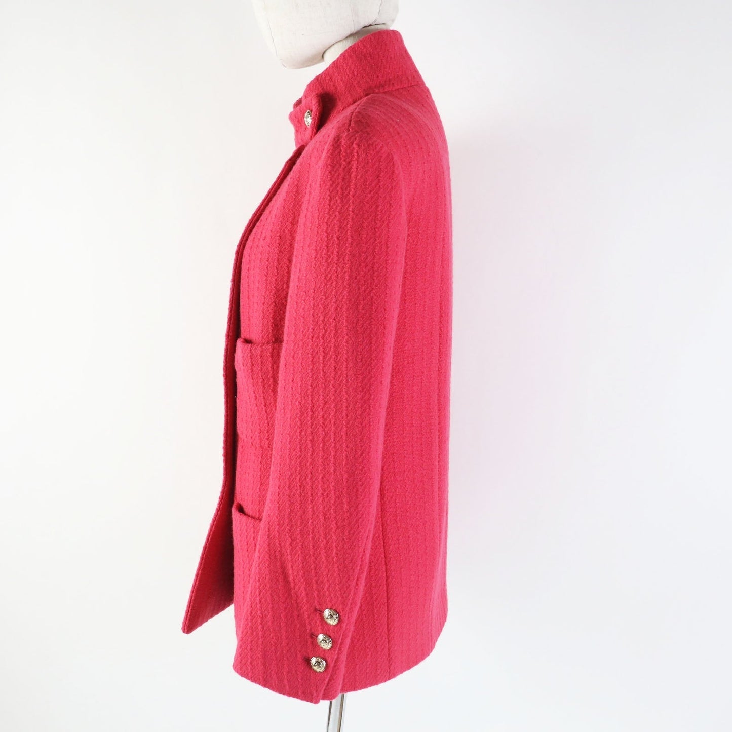 Chanel Jacket wool pink 34