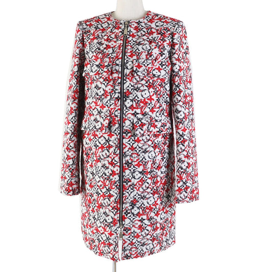 Louis Vuitton coat Nylon Cotton Black White Apparel