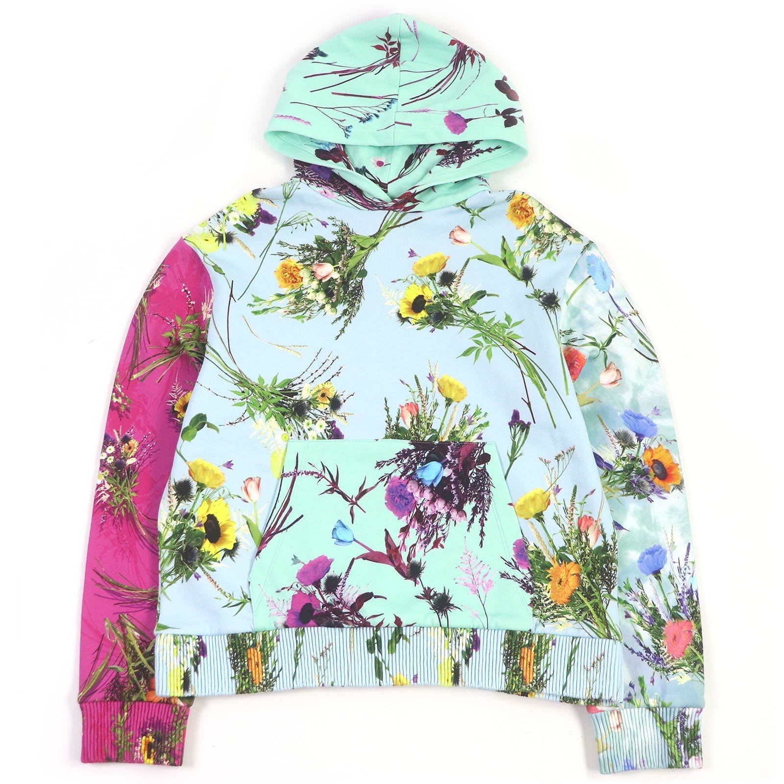 Louis Vuitton Hoodie Cotton Blue Apparel