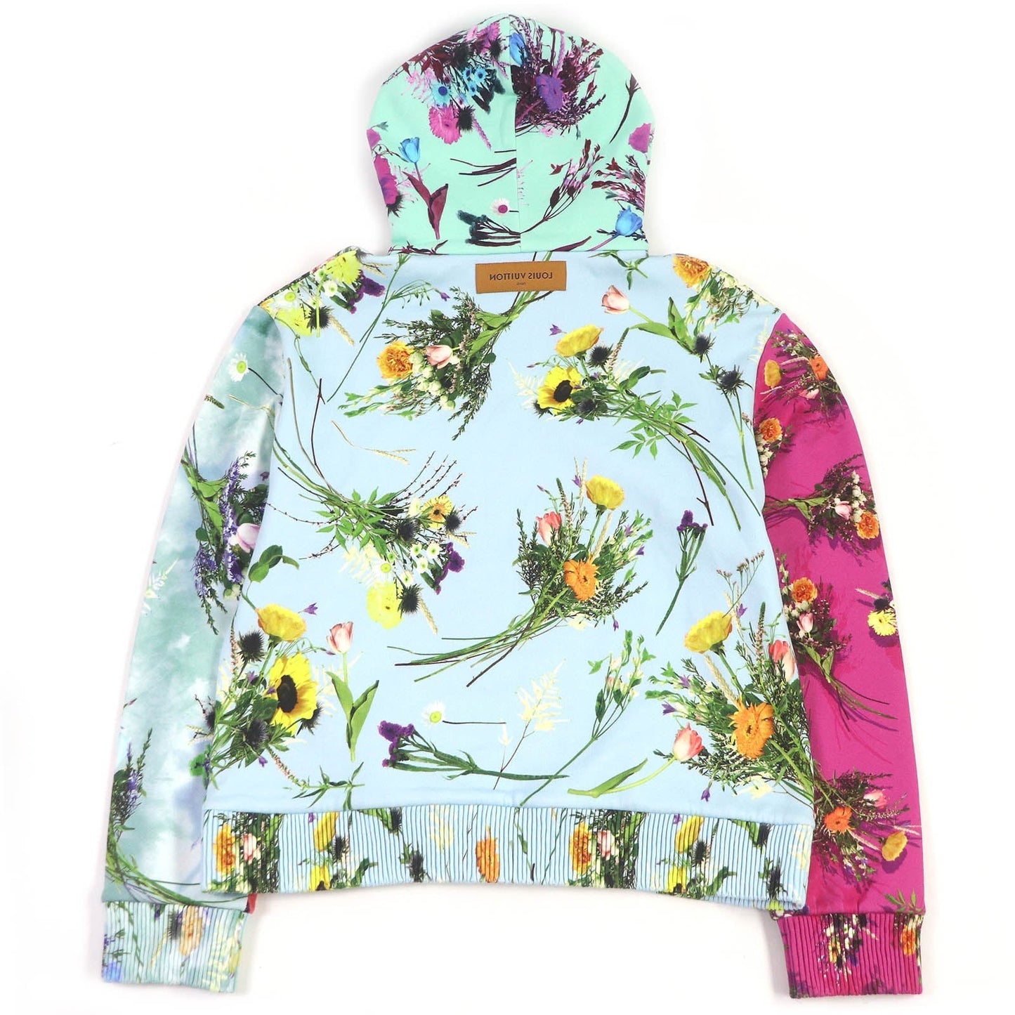Louis Vuitton Hoodie Cotton Blue Apparel