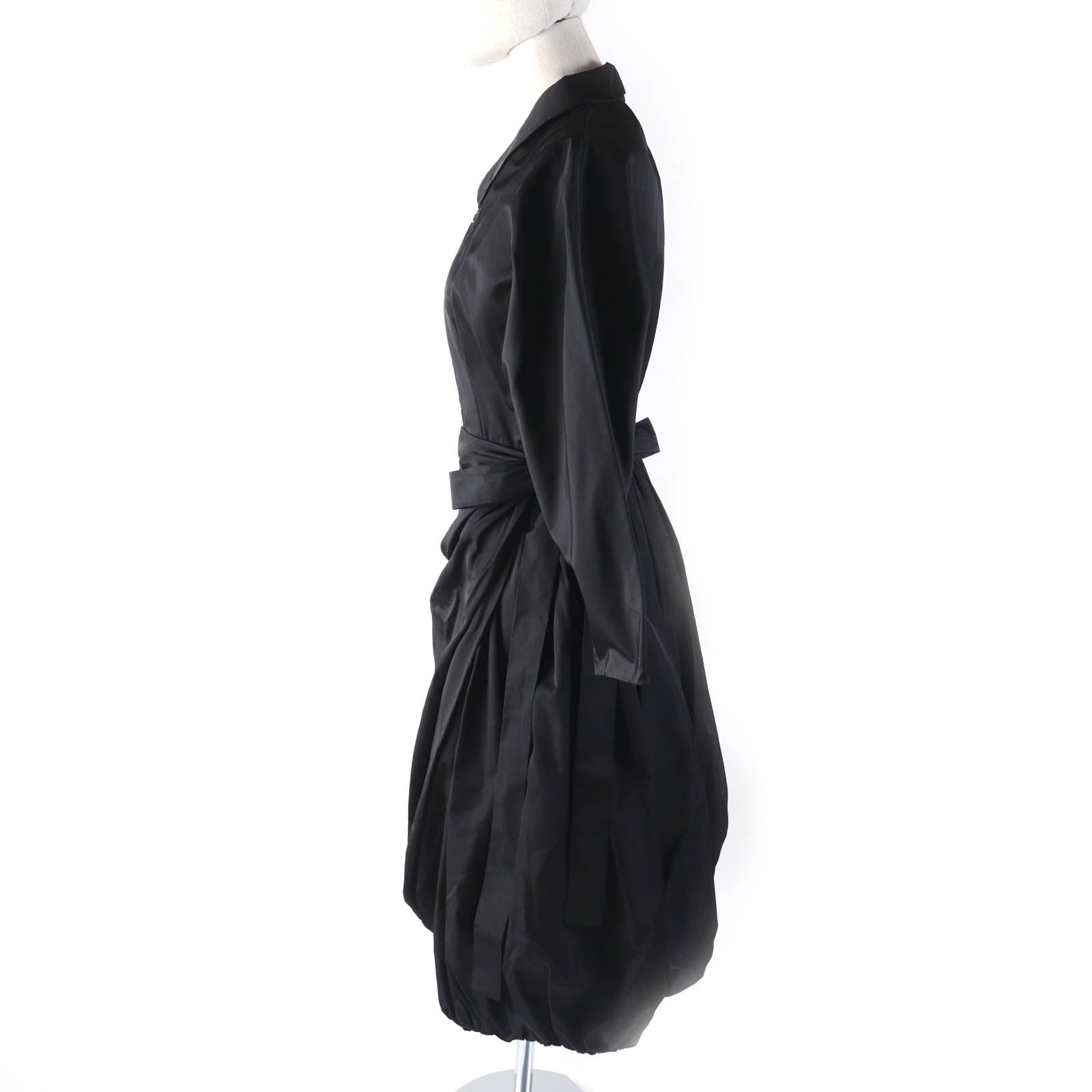 One Piece Main: % Silk Women Handbag Black Travel Bag