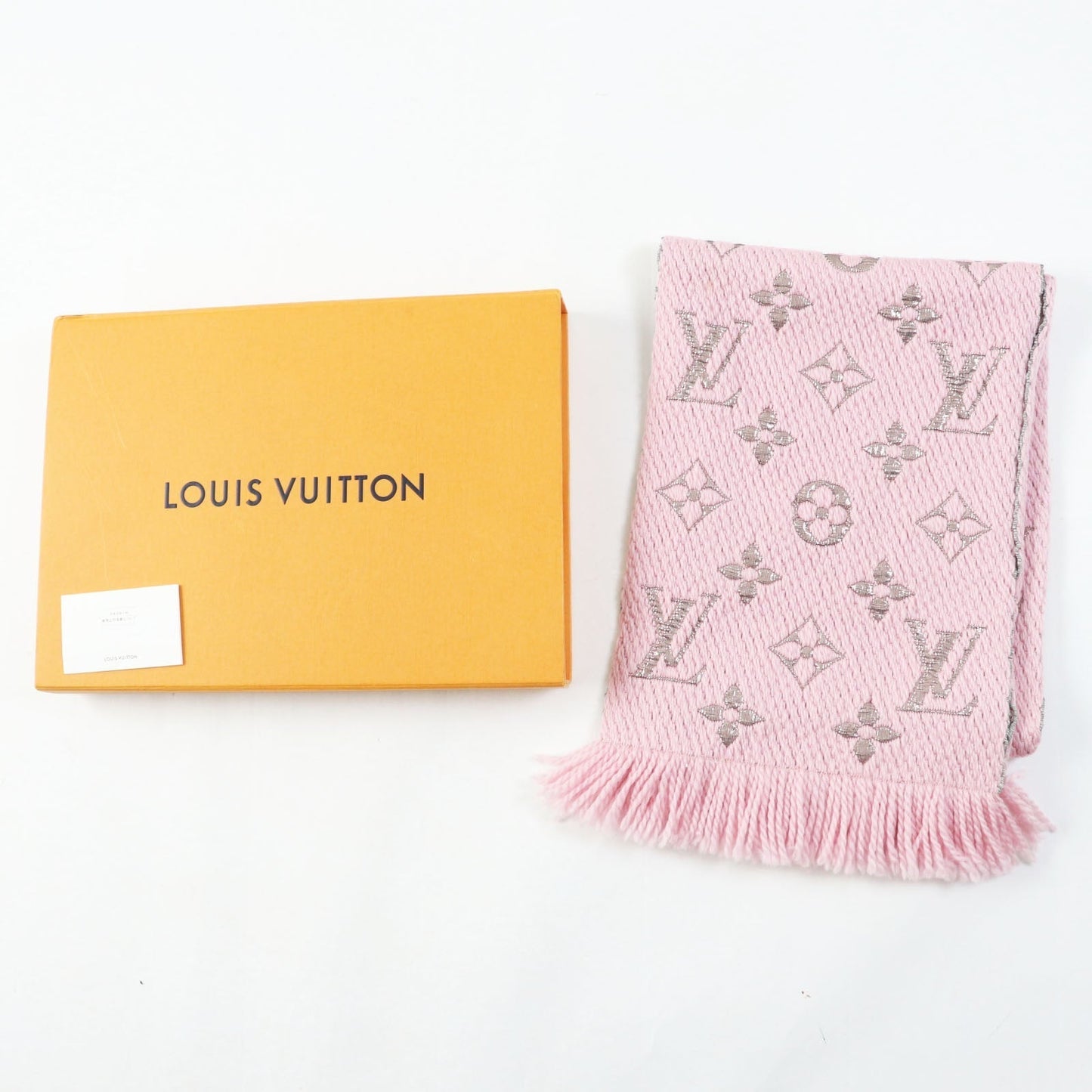 Louis Vuitton Scarf M70466 a Wool Logo