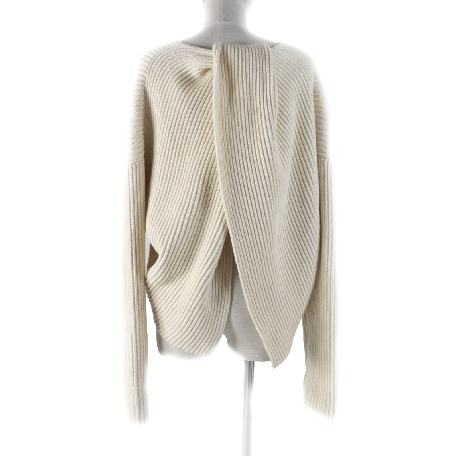 Knit Bx Main: Wool, Main: Cashmere Off White Travel Bag