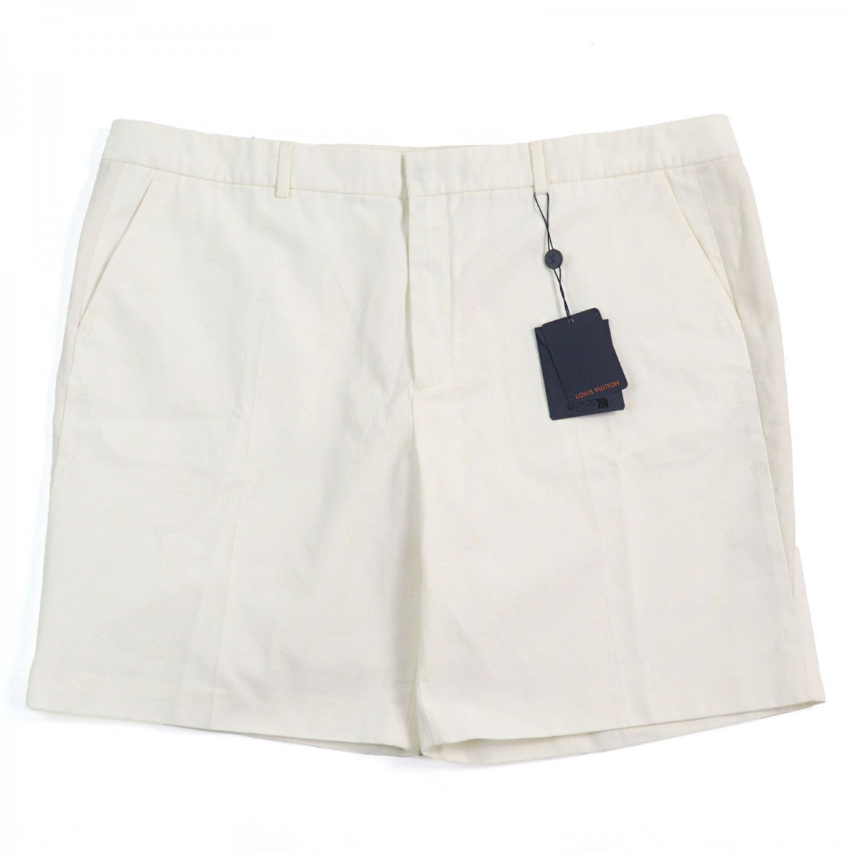 Louis Vuitton 1AFRQF HRP41W Part Cowhide 58 Cotton Cream Apparel