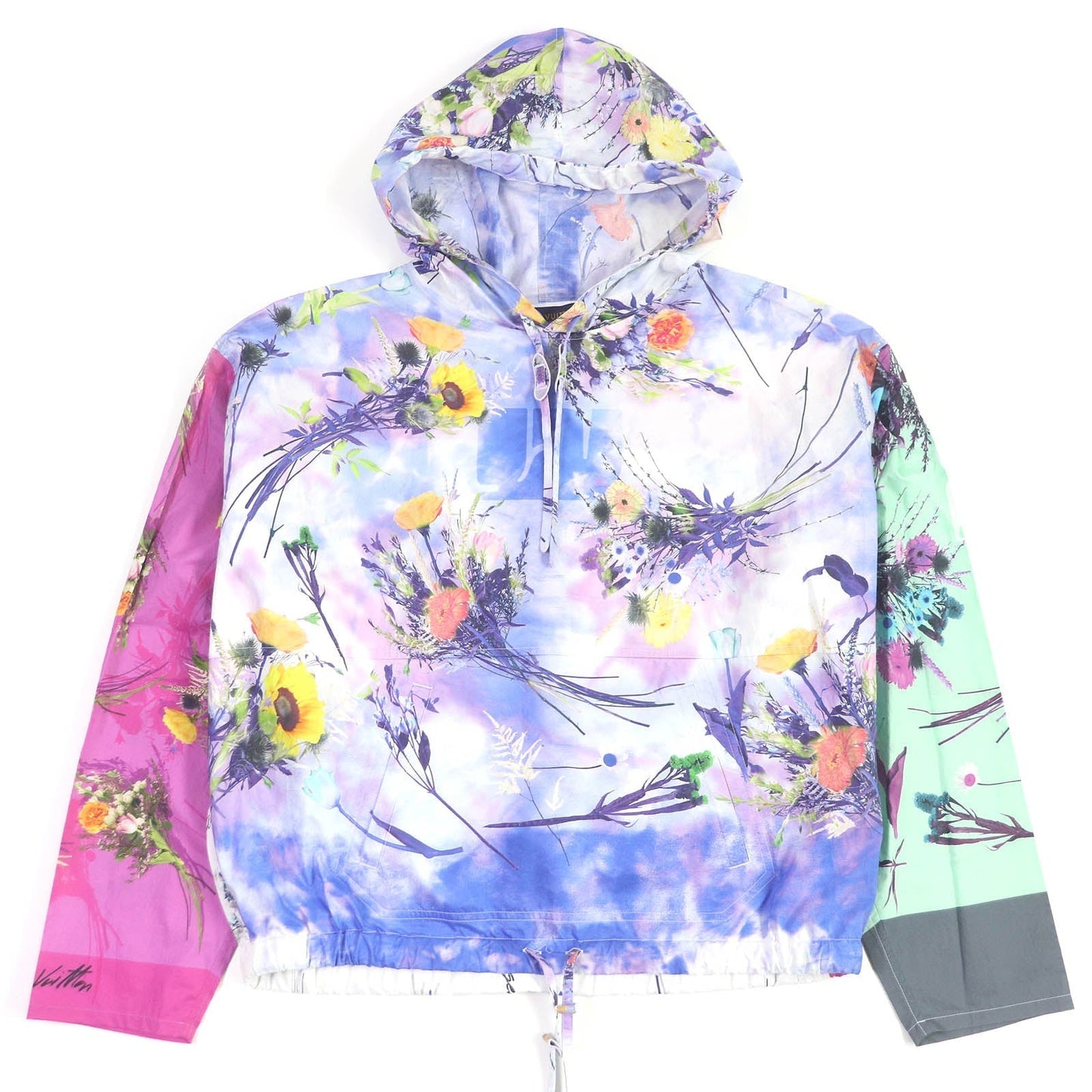 Louis Vuitton Hoodie HIS79W Cotton Blue Apparel