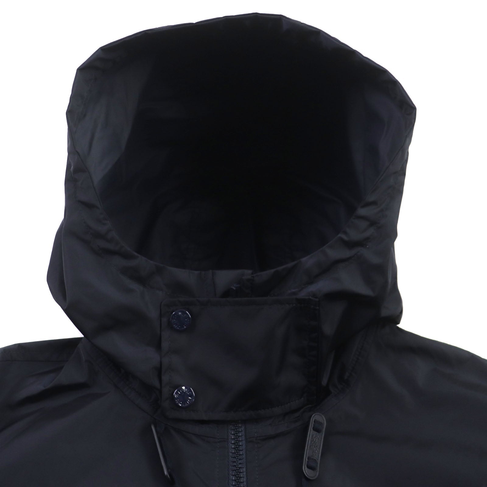 Louis Vuitton Mountain Hoodie 1A5CWA part cowhide Leather Nylon Navy Apparel