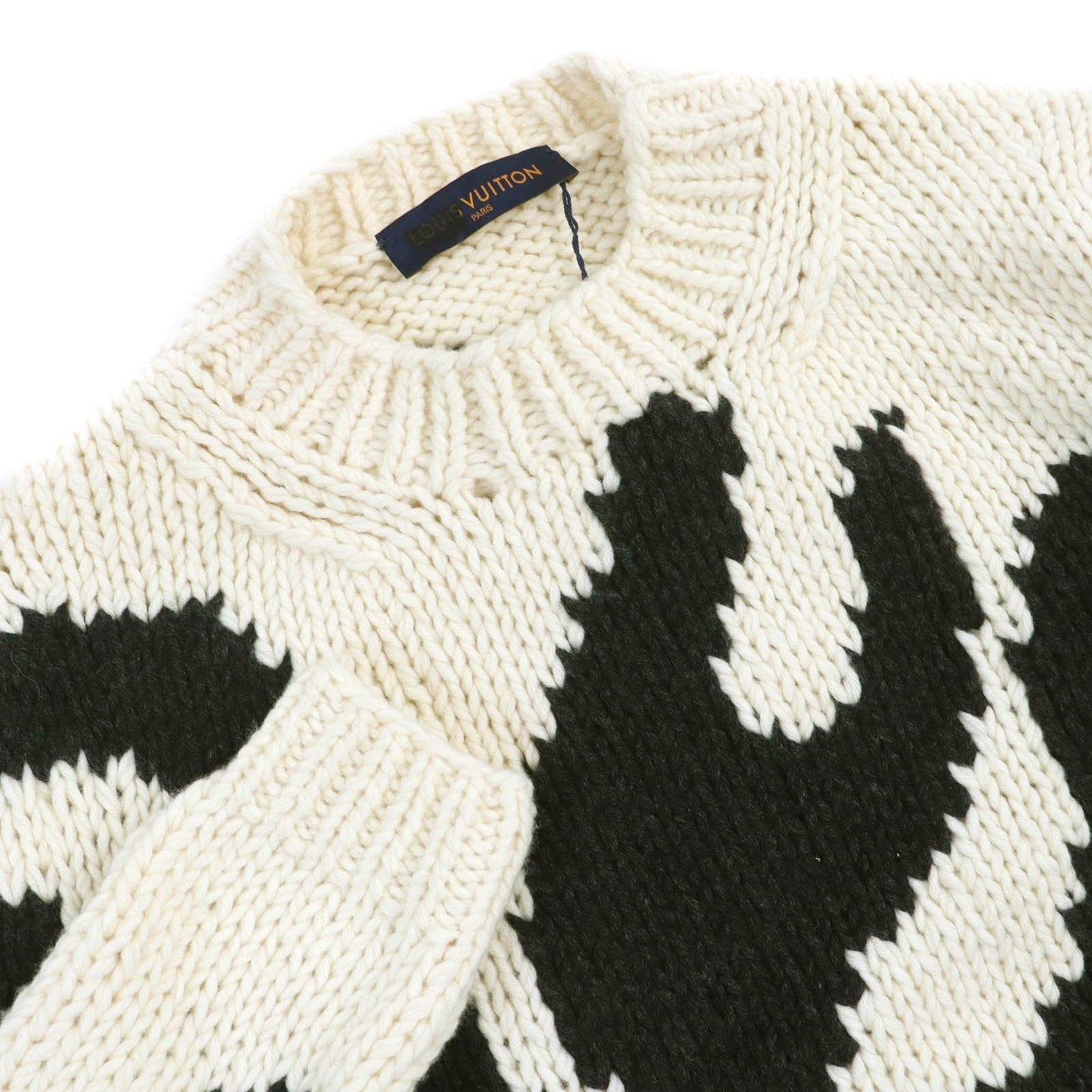 Louis Vuitton knit sia L Wool Black Apparel