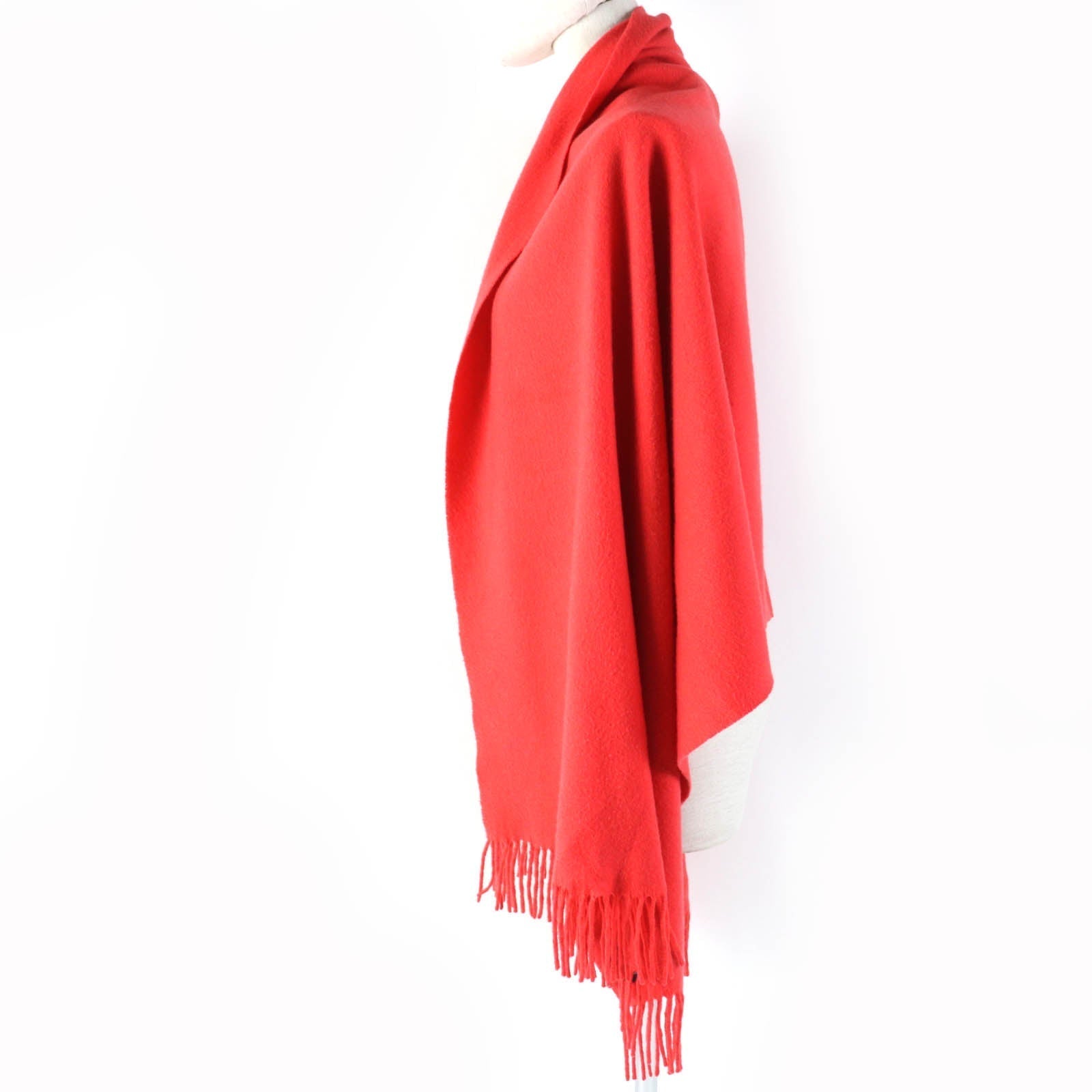 Stall Main: Cashmere Type Women Handbag Red Travel Bag