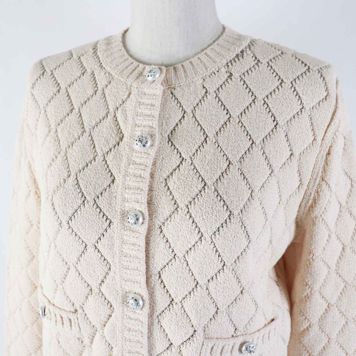 Chanel Cotton Polyamide Cardigan Apparel
