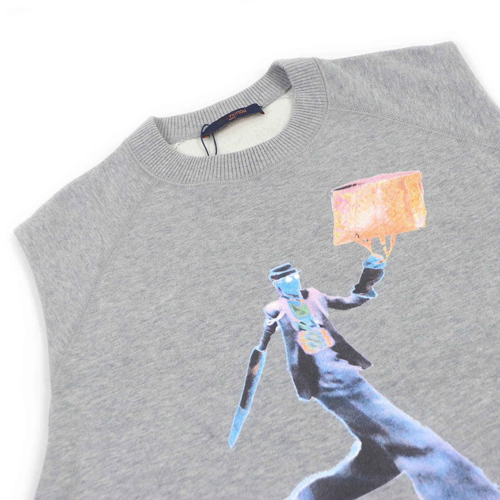Louis Vuitton sweat 1A972H Cotton Gray Apparel