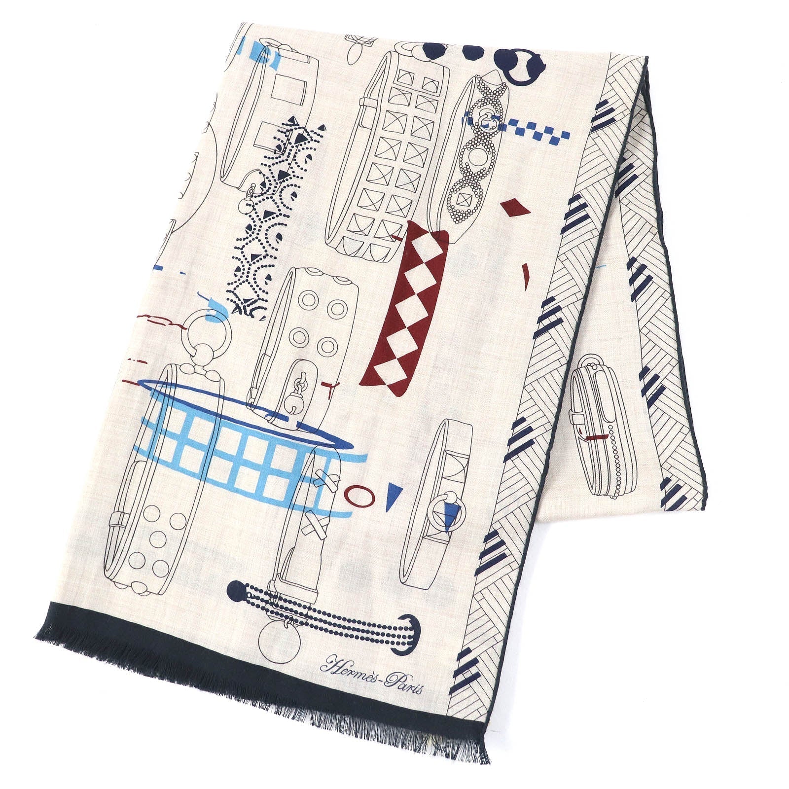 Stall Main: Cashmere, Main: Silk Rectangle Colliers Travel Bag
