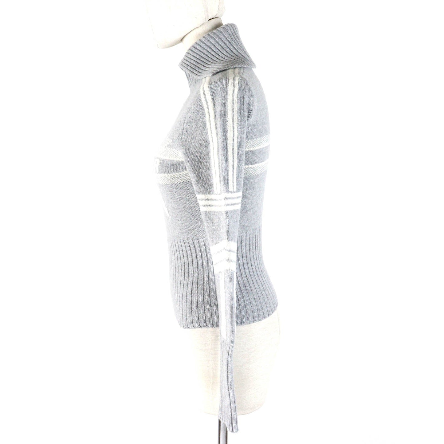 Dior Christian Knit Main: % Wool, Main: % White Travel Bag