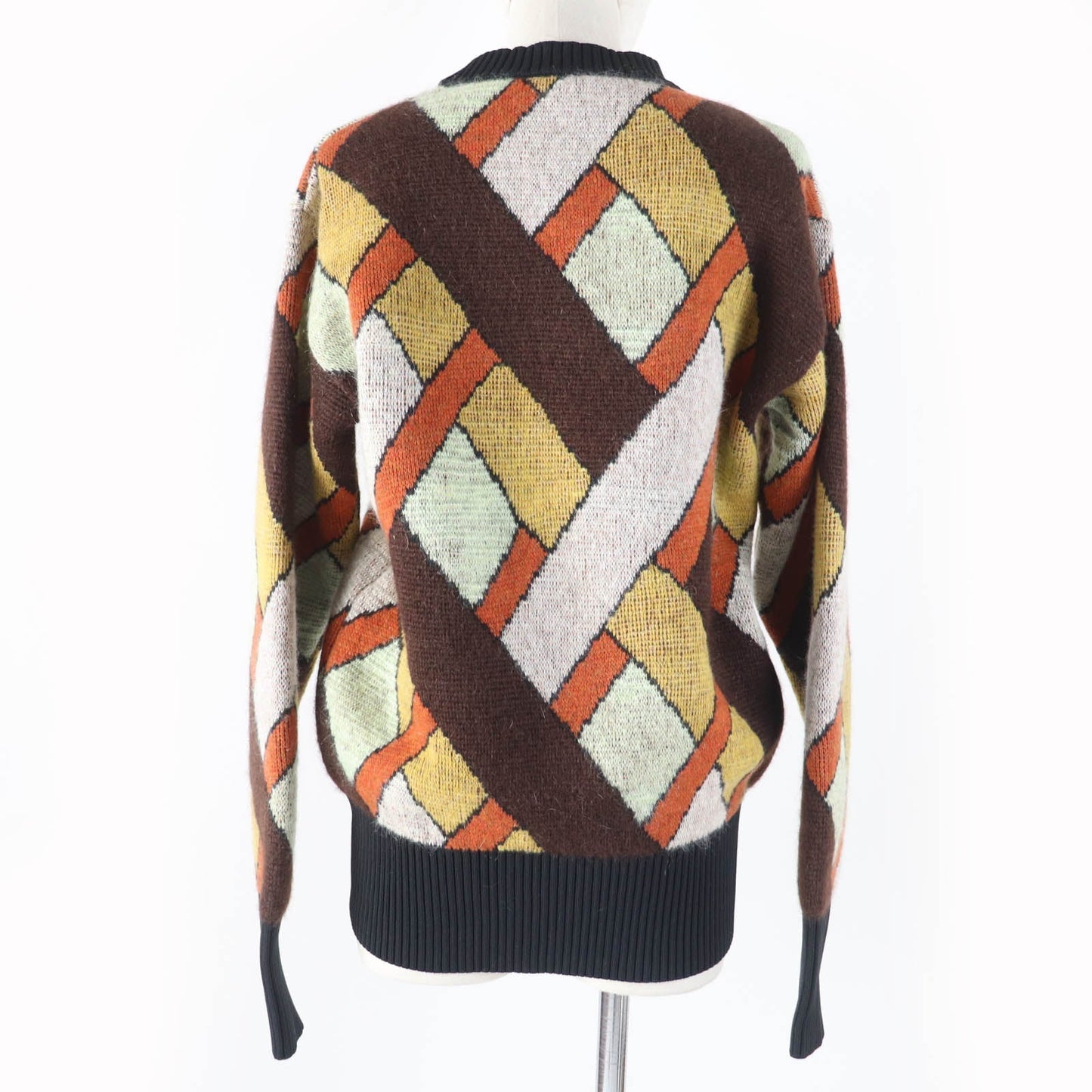 Louis Vuitton knit 1AAMCF Part cowhide S Nylon Wool Multicolor Handbag