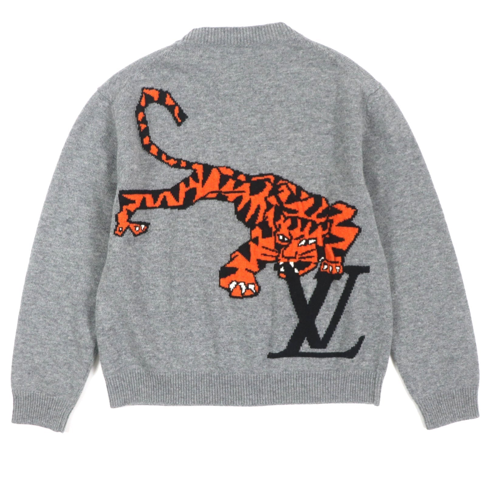 Louis Vuitton sweater HMN77W Wool Gray Apparel