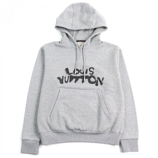 Louis Vuitton Hoodie HLY68W Cotton Gray Apparel