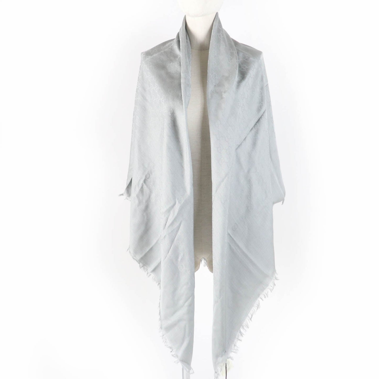 Gucci shawl Wool Gray Scarf