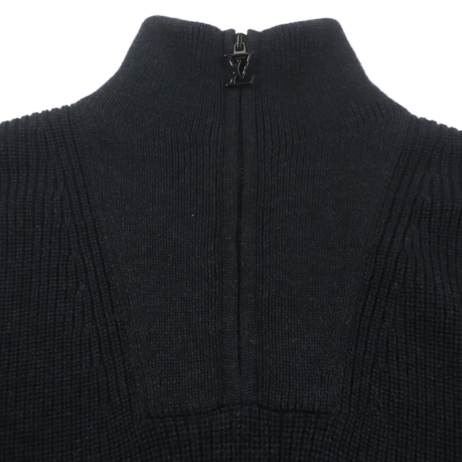 Louis Vuitton sweater part 95 part 3 Nylon Wool Black Apparel