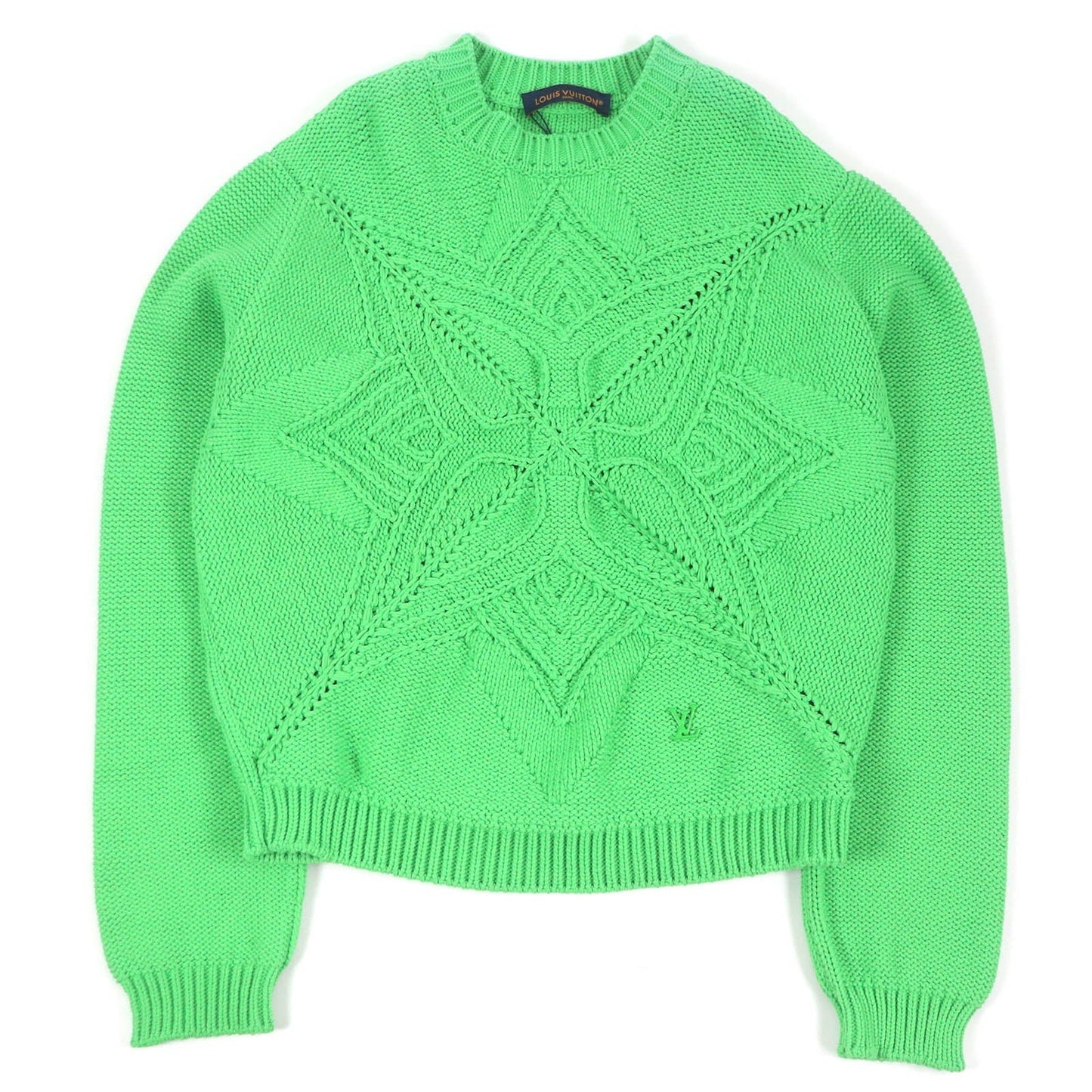 Louis Vuitton sweater Nylon Cotton Green Apparel