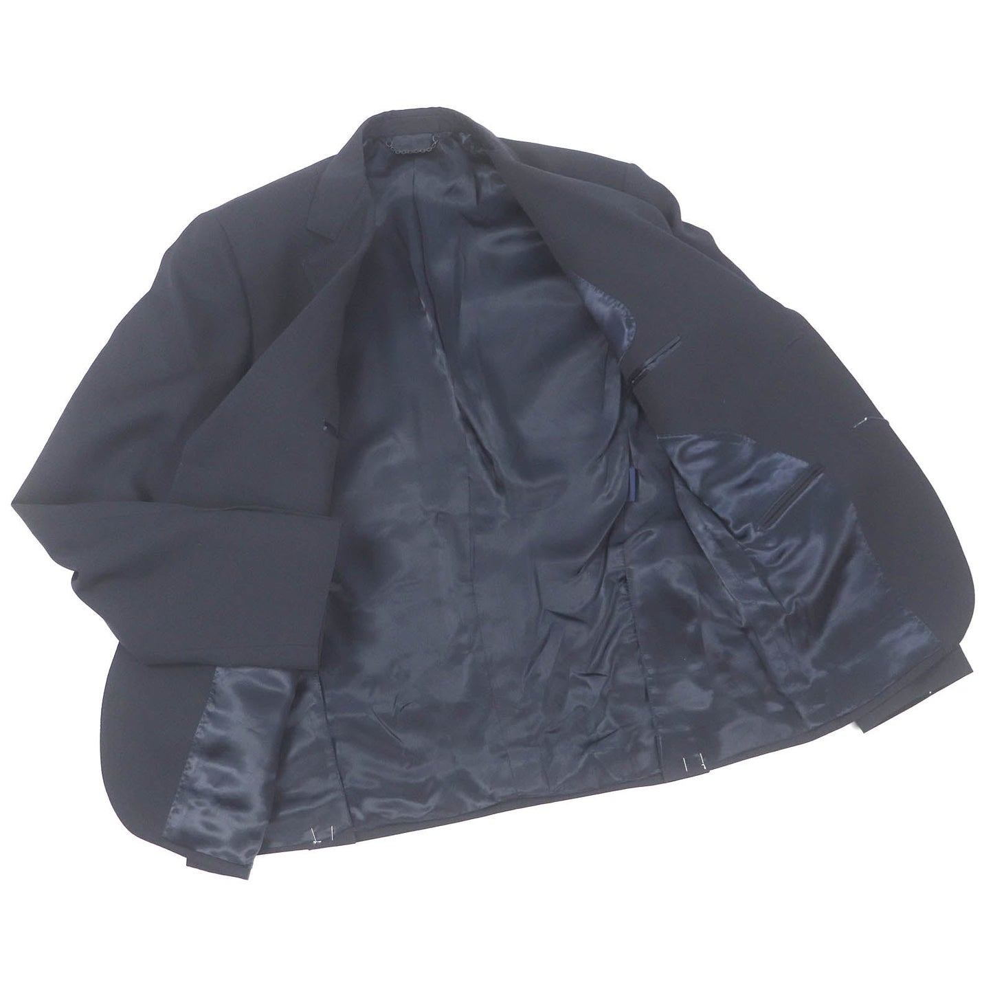 Louis Vuitton tailored jacket 1AASY3 Wool Cotton Navy Apparel