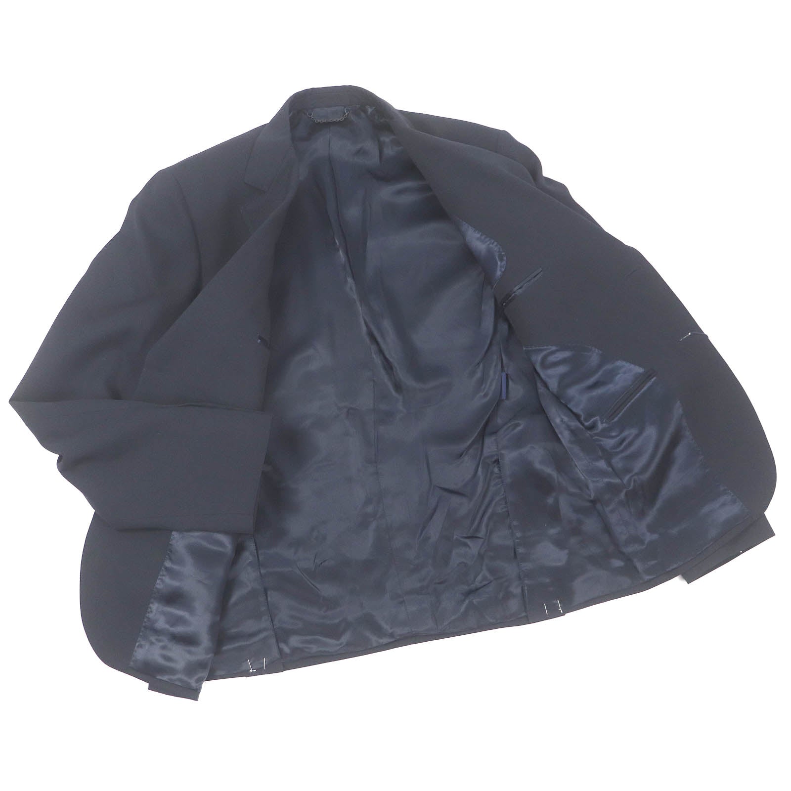 Louis Vuitton tailored jacket 1AASY3 Wool Cotton Navy Apparel