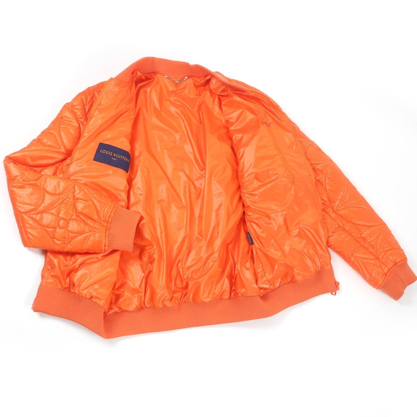 Louis Vuitton Blouson Filling 100 polyester 48 Cotton Orange Handbag