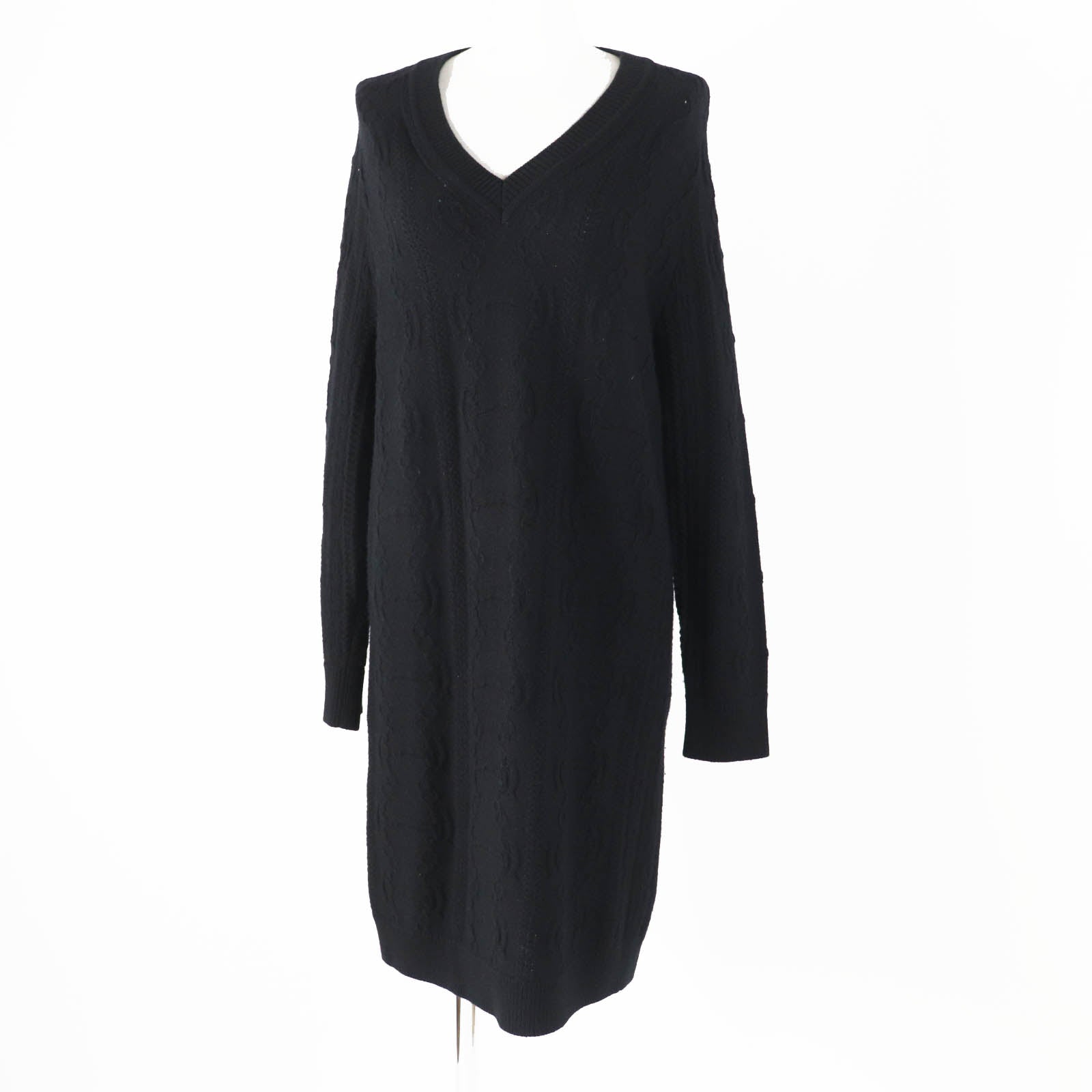 One Piece Outer: Wool, Outer: Cashmere, Part: Nylon Black Travel Bag