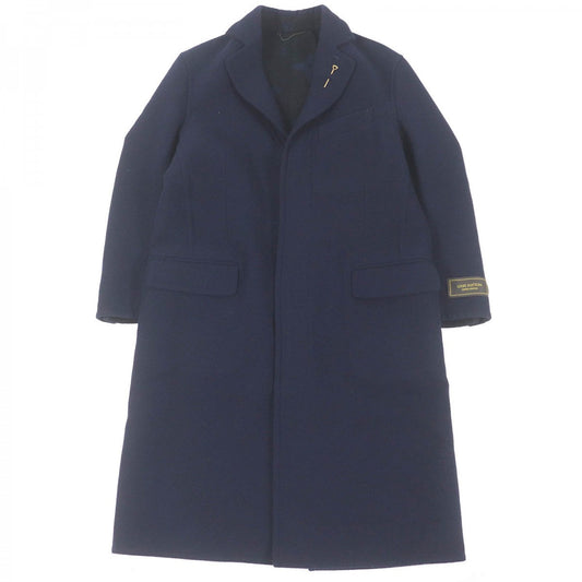 Louis Vuitton Chester coat HJC55E Wool Cotton Navy Apparel