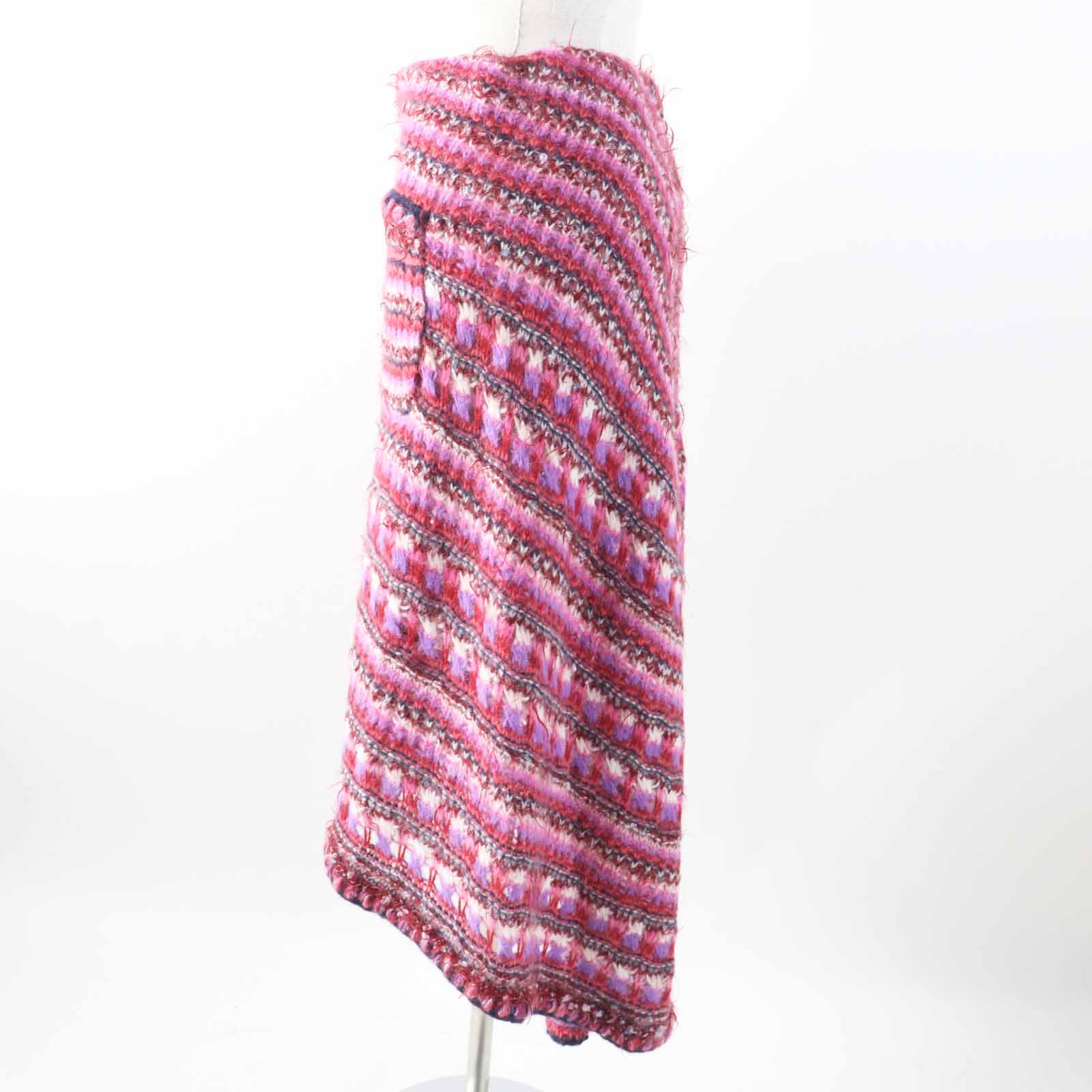 Chanel P72981 Alpaca Silk Fishtail Skirt