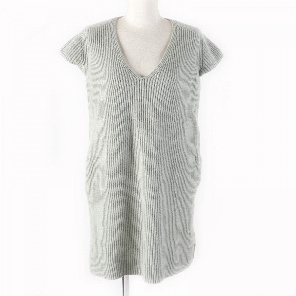 One Piece Main: Wool, Main: Cashmere Gray Travel Bag