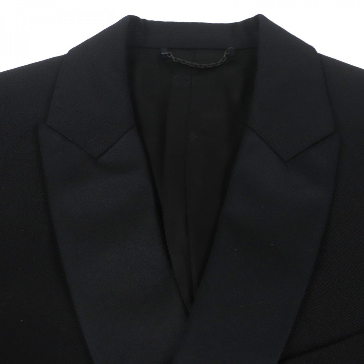 Louis Vuitton coat HQFC1E Wool Cotton Black Apparel