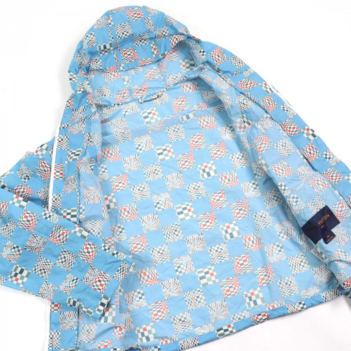 Louis Vuitton Hoodie HKB85W Nylon Blue Apparel