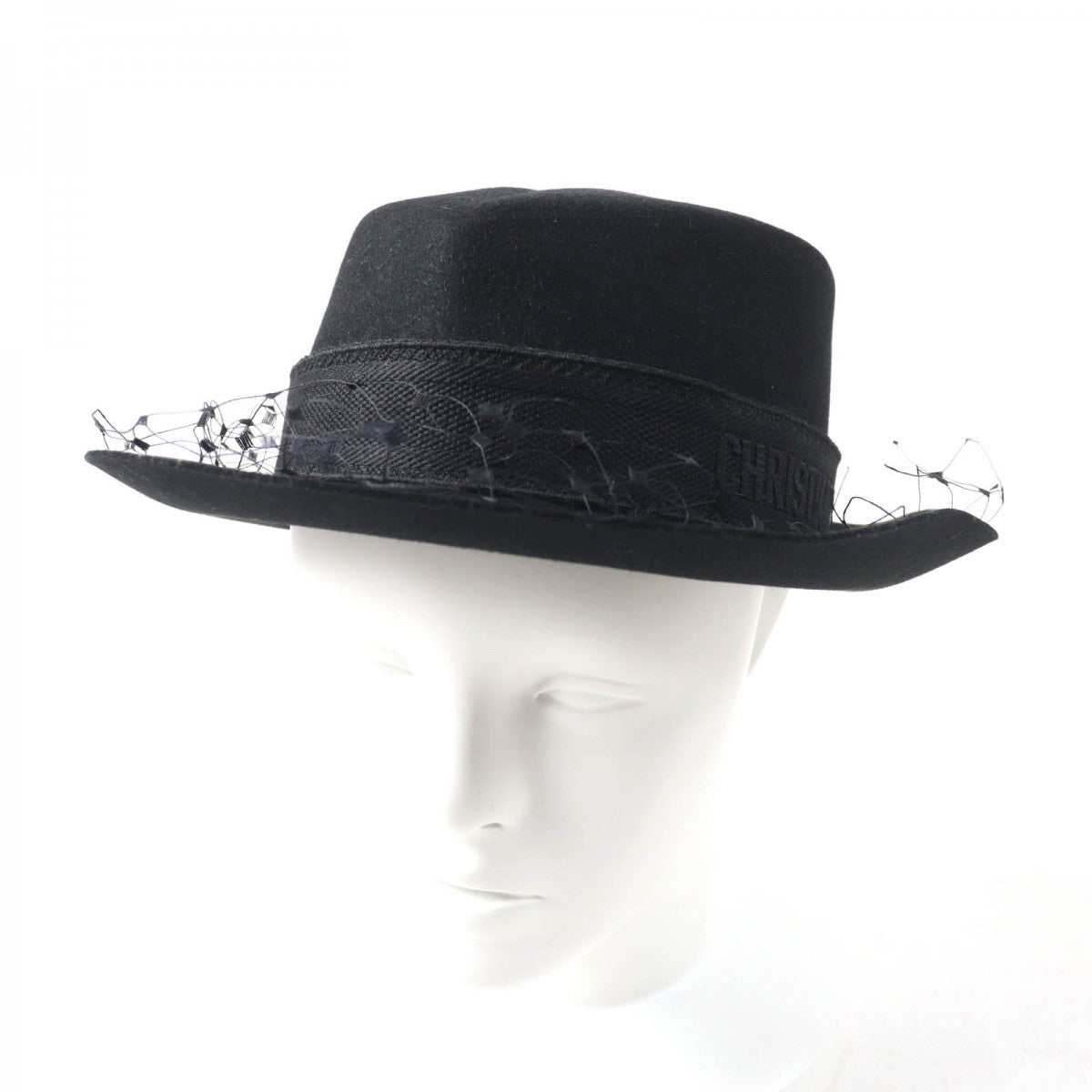 Dior Christian Hat Main: % Rabbit, Part: % Nylon Black Travel Bag