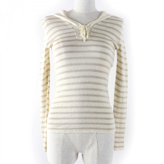 Dior Christian Knit Main: % Linen, % Rayon, Beige Travel Bag