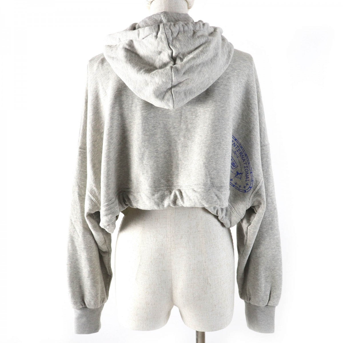 Louis Vuitton Hoodie 1AGDAG Part 90 Part Nylon Cotton Gray Apparel