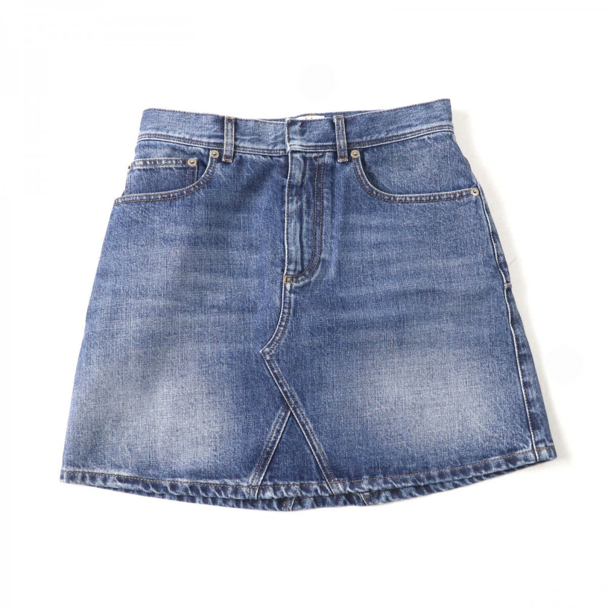 Dior Christian Skirt Main: % Cotton Indigo Women Mini Travel Bag