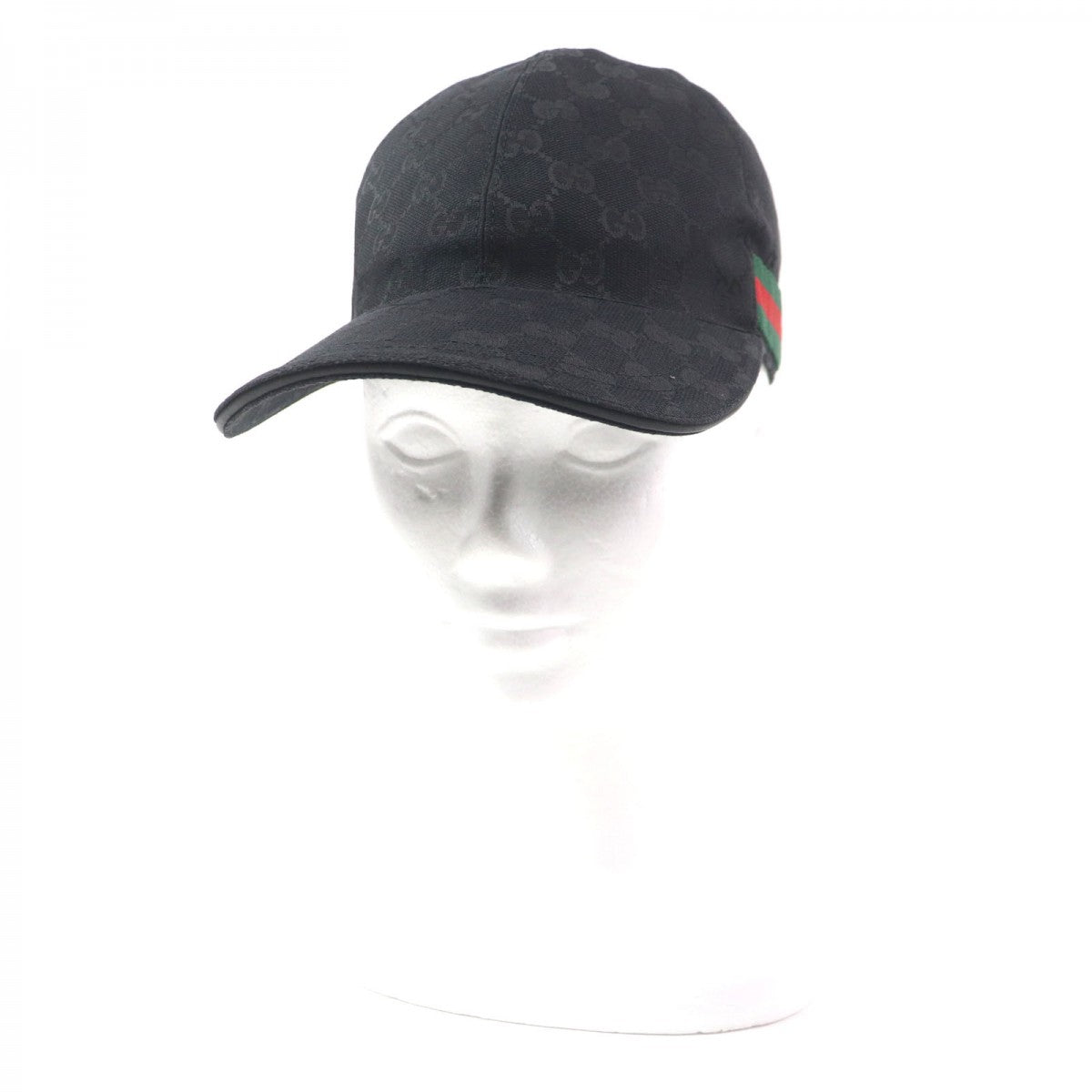 Gucci Part 100 e M Nylon Cotton Black Hat