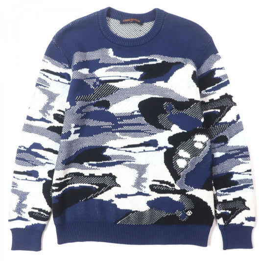 Louis Vuitton sweater Cotton Navy Apparel