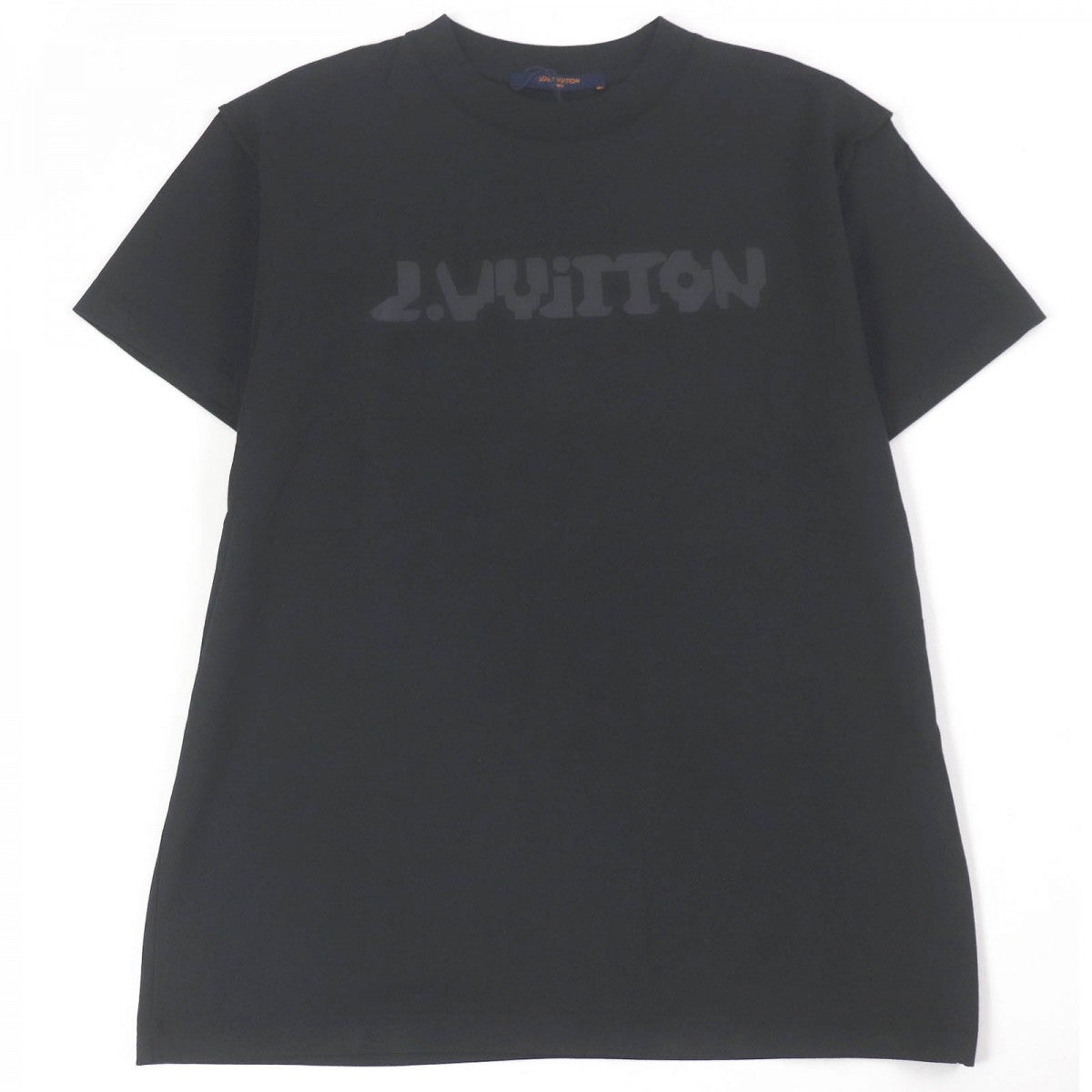 Louis Vuitton Short sleeve T-shirt Cotton Black Apparel 2