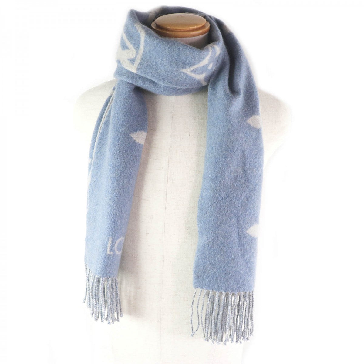 Louis Vuitton Scarf M75704 javik Blue