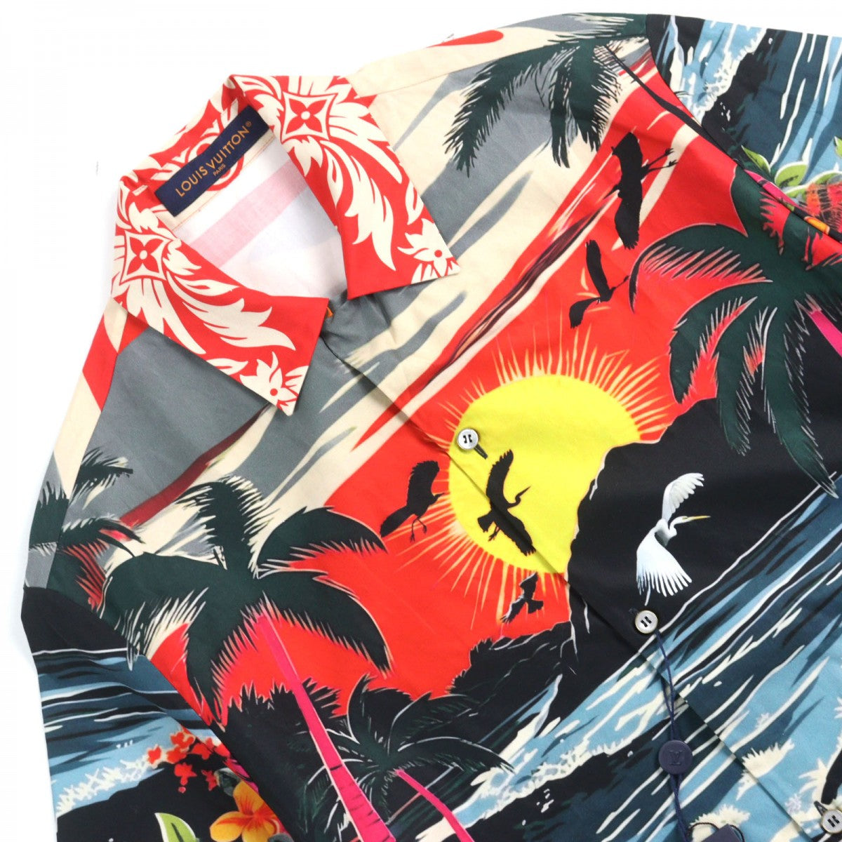 Louis Vuitton Short sleeve shirt 1AFQY6 Part Cotton Multicolor Apparel